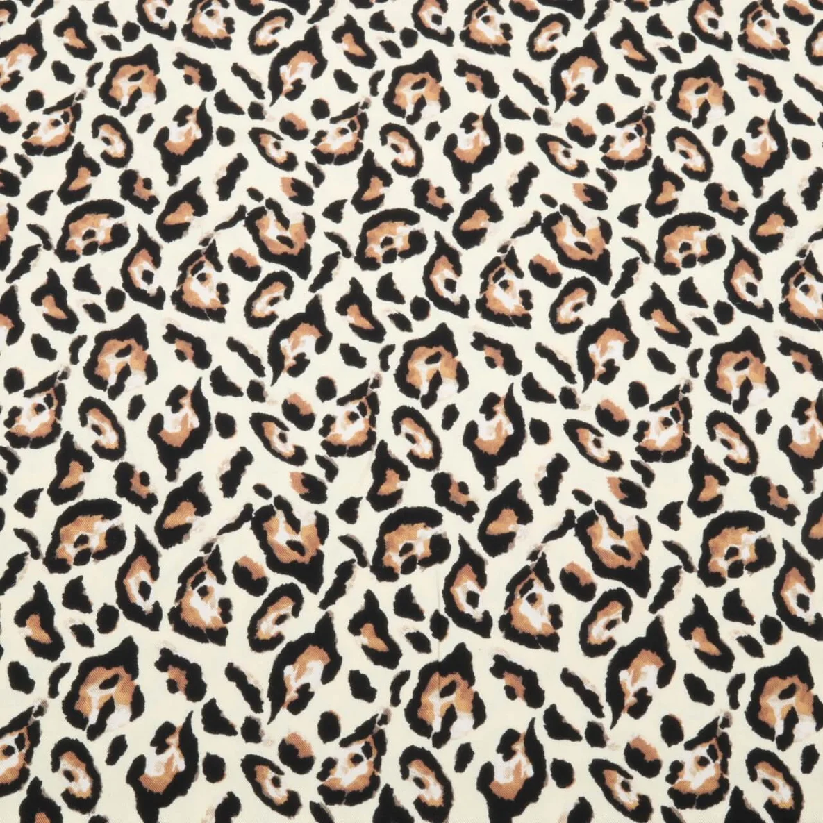 Viskose-Twill Leo Beige
