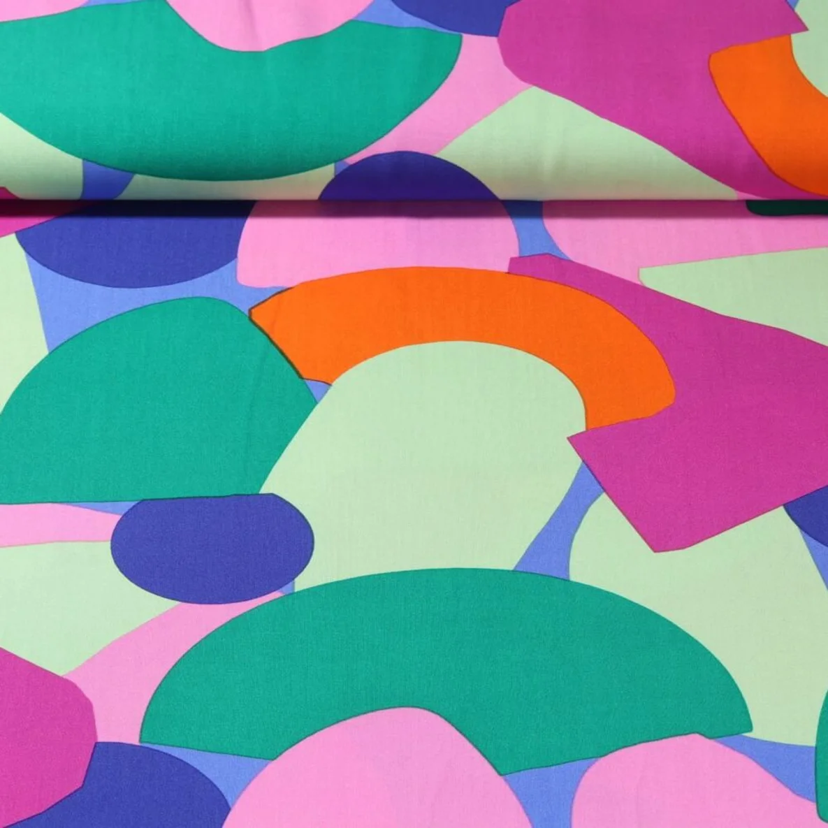 Viskose Webware "Rockpool" Grün