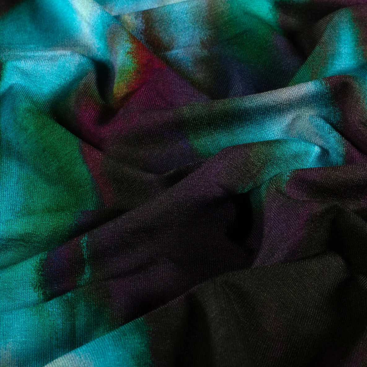 Viskosejersey Abstrakt Grün