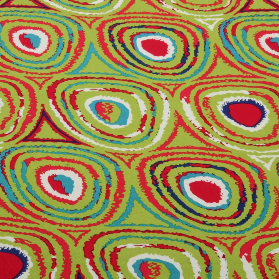 Viskosejersey Kreise Kiwi