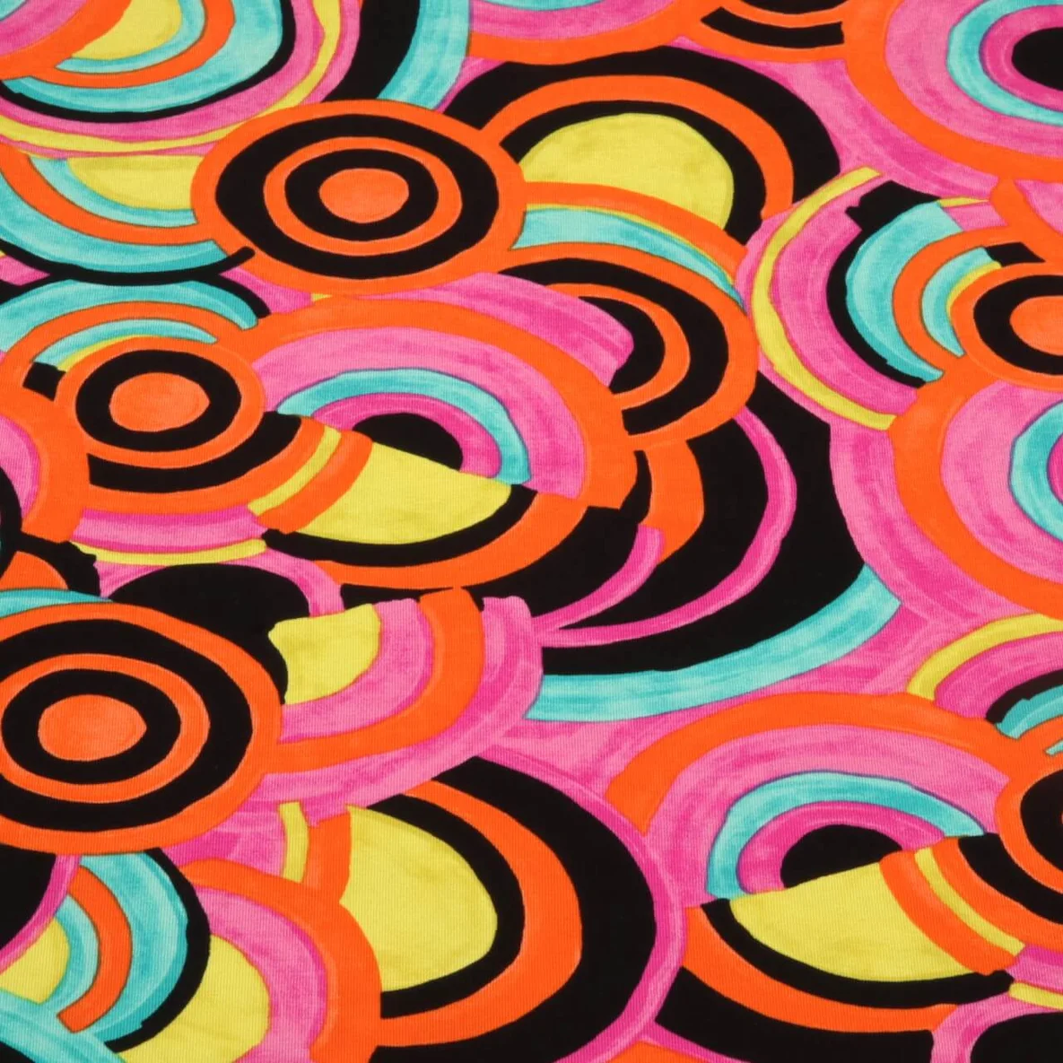 Viskosejersey Kreise Pink