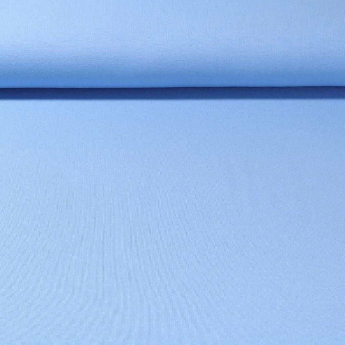 Viskosejersey Uni Babyblau