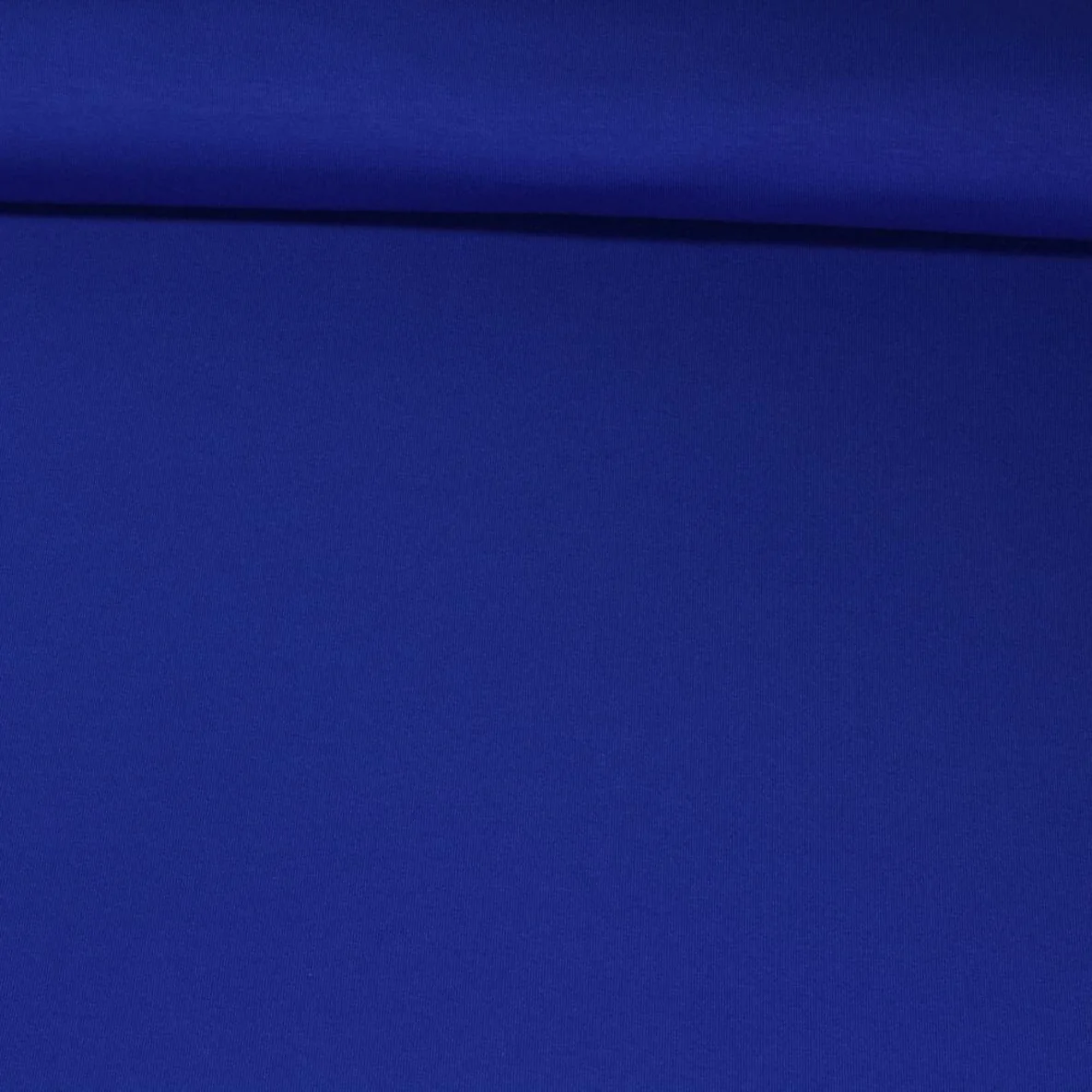 Viskosejersey Uni Blau