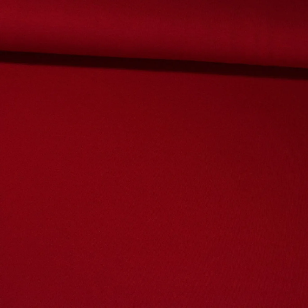 Viskosejersey Uni Dunkelrot