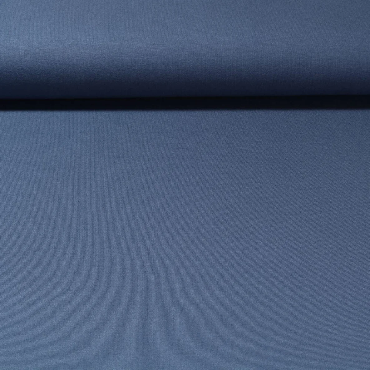 Viskosejersey Uni Jeansblau