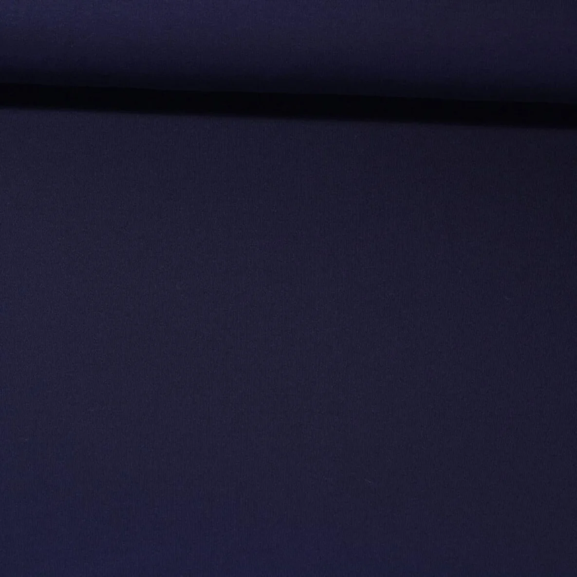 Viskosejersey Uni Marine