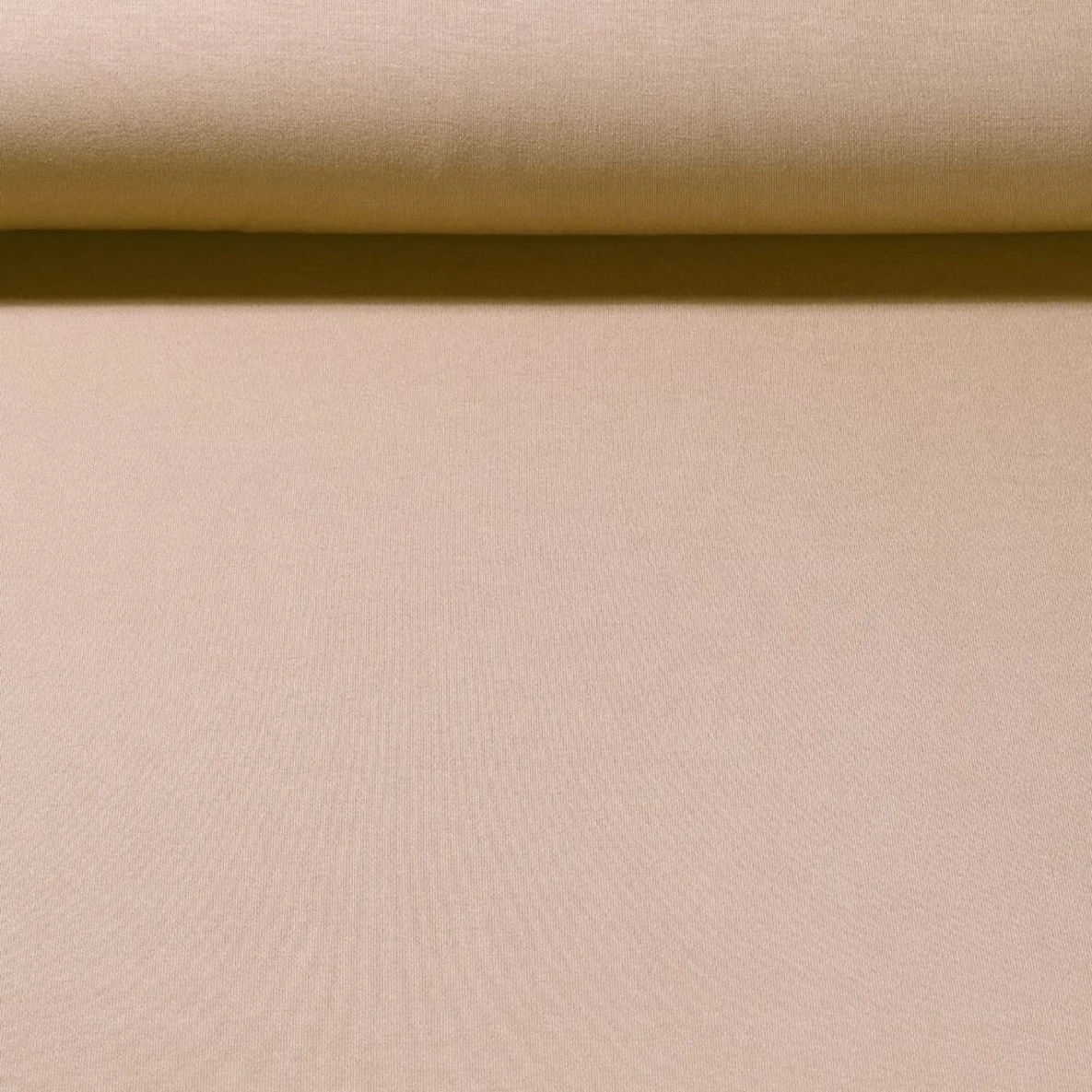 Viskosejersey Vintage Modal Touch Uni Hellbraun