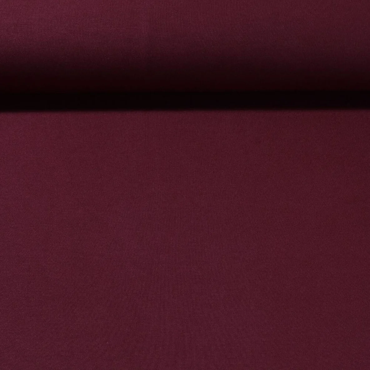 Viskosejersey Vintage Modal Touch Uni Weinrot