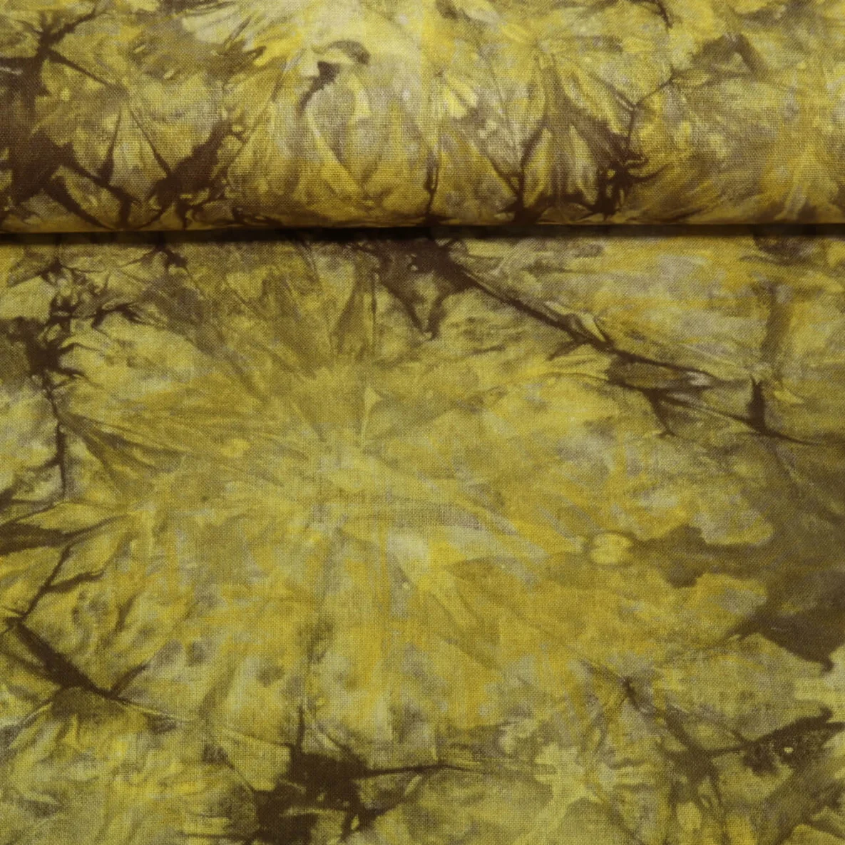Viskoseleinen Batik Khaki