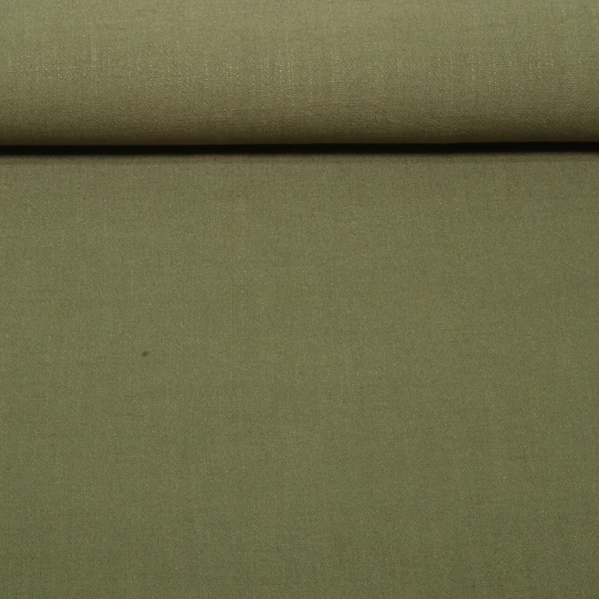 Viskoseleinen "Giselle" Gewaschen Uni Olive
