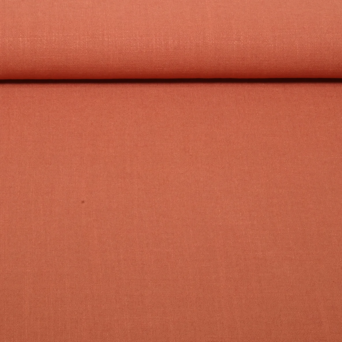 Viskoseleinen "Giselle" Gewaschen Uni Terracotta