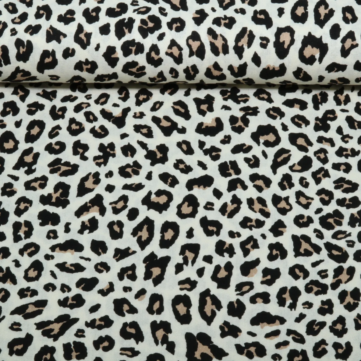 Viskoseleinen Leo Ecru