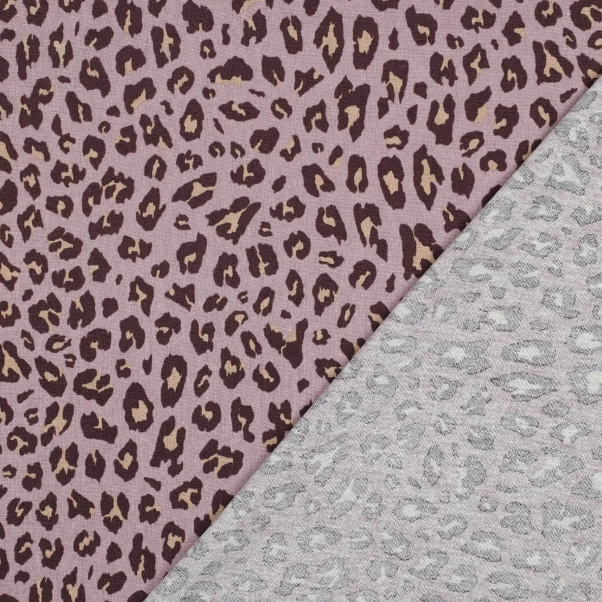 Viskoseleinen Leo Mauve