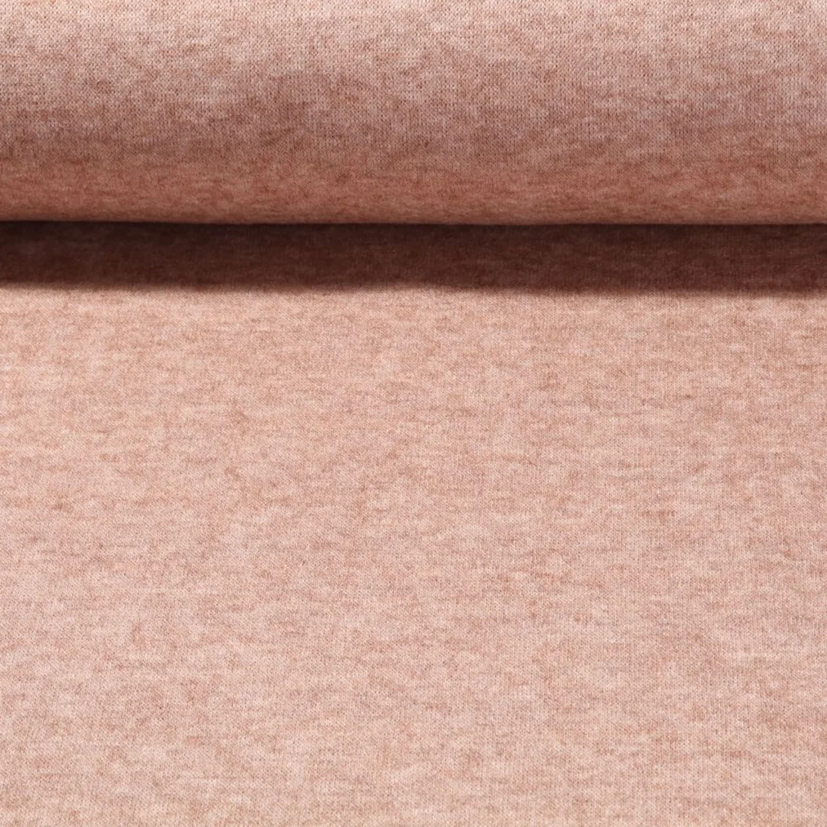 Viskosestrickjersey "Bridget" Beige Melange