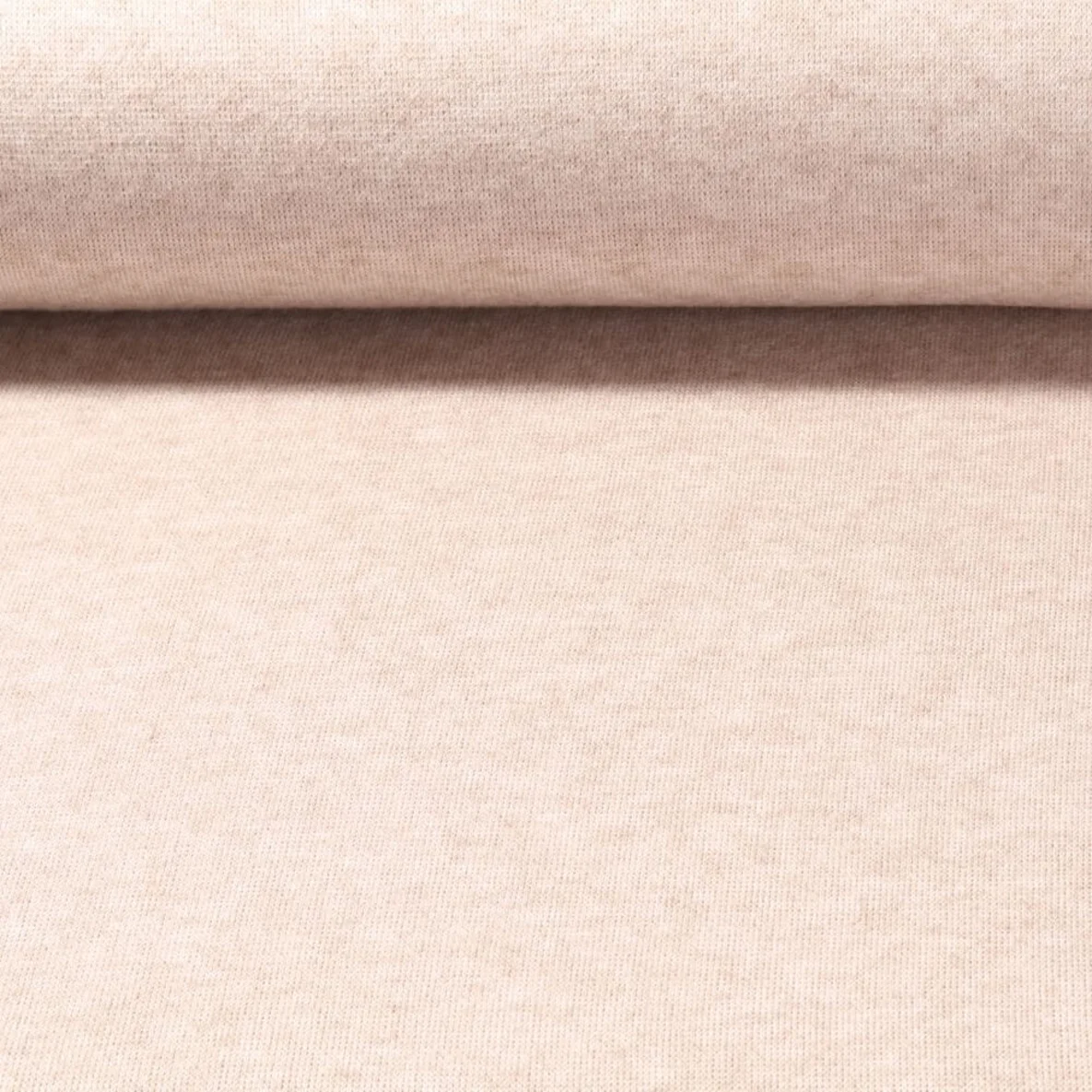 Viskosestrickjersey "Bridget" Sand Melange