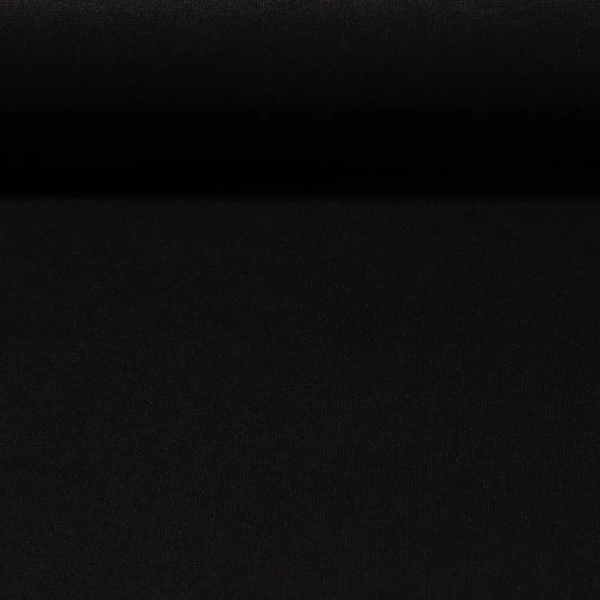 Viskosestrickjersey "Bridget" Schwarz Melange