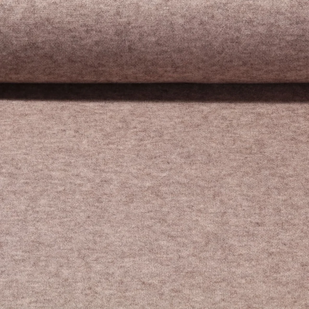 Viskosestrickjersey "Bridget" Taupe Melange