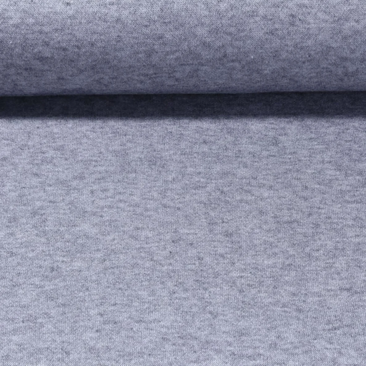 Viskosestrickjersey Graublau Melange