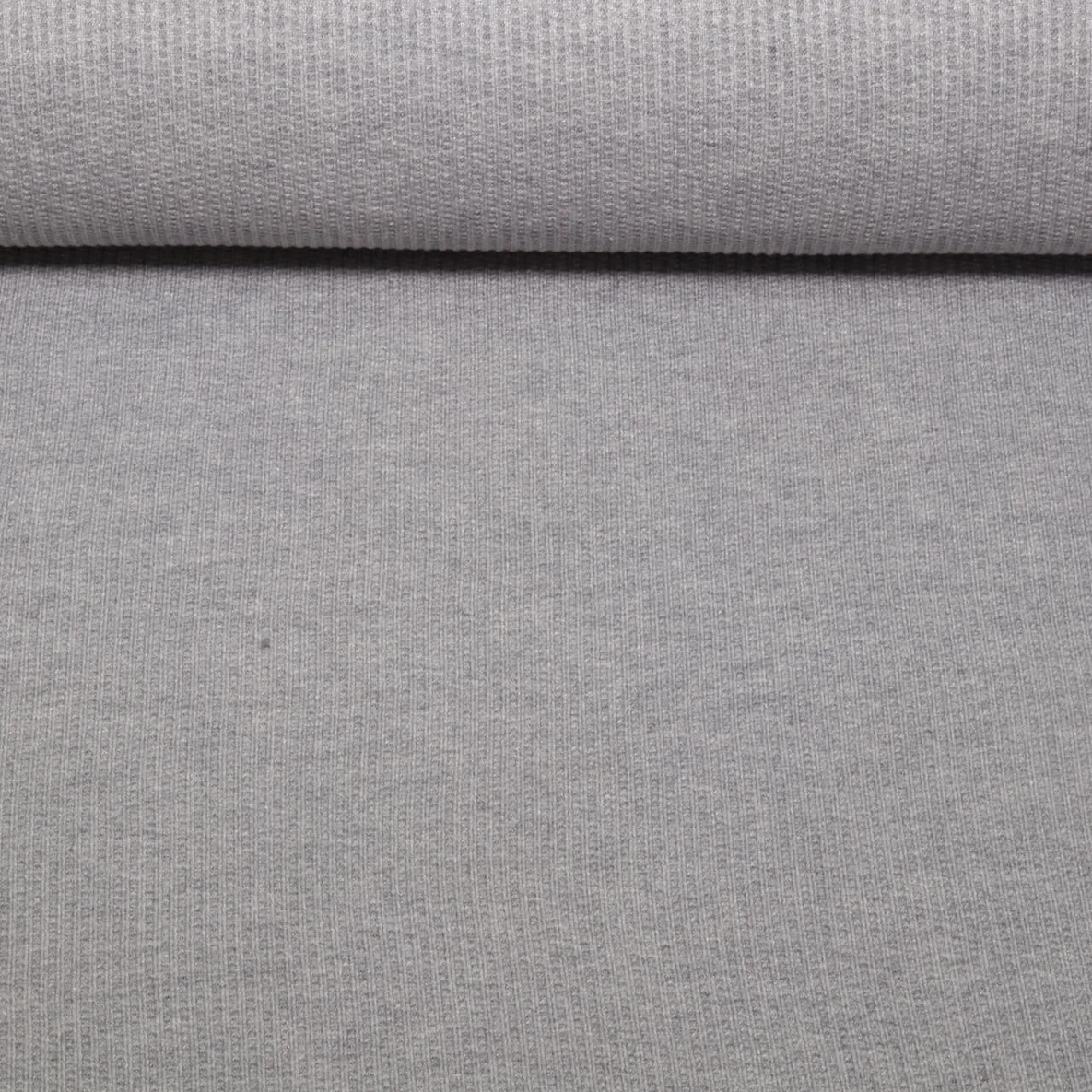 Viskosestrickjersey "Grazia" Grau Melange