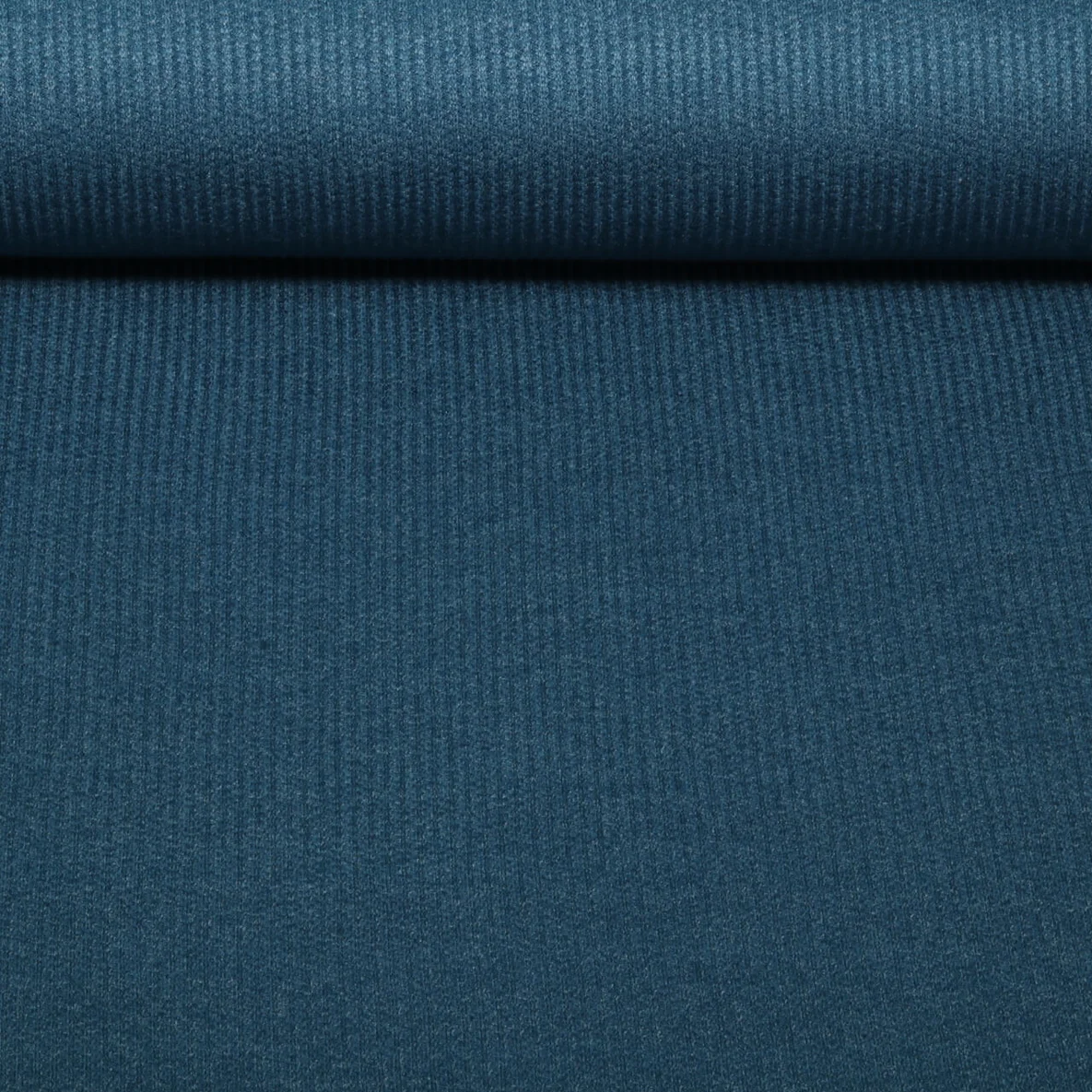 Viskosestrickjersey "Grazia" Petrol Melange