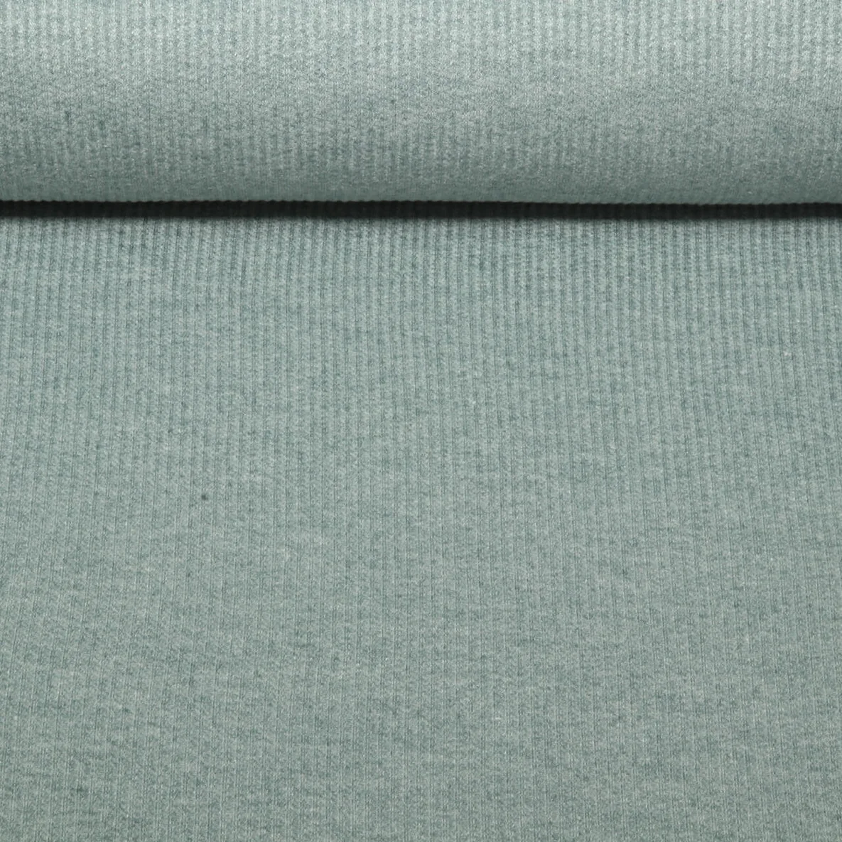 Viskosestrickjersey "Grazia" Salbeigrün Melange