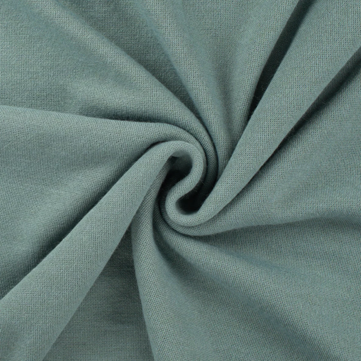 Viskosestrickjersey Merino Touch Uni Altgrün