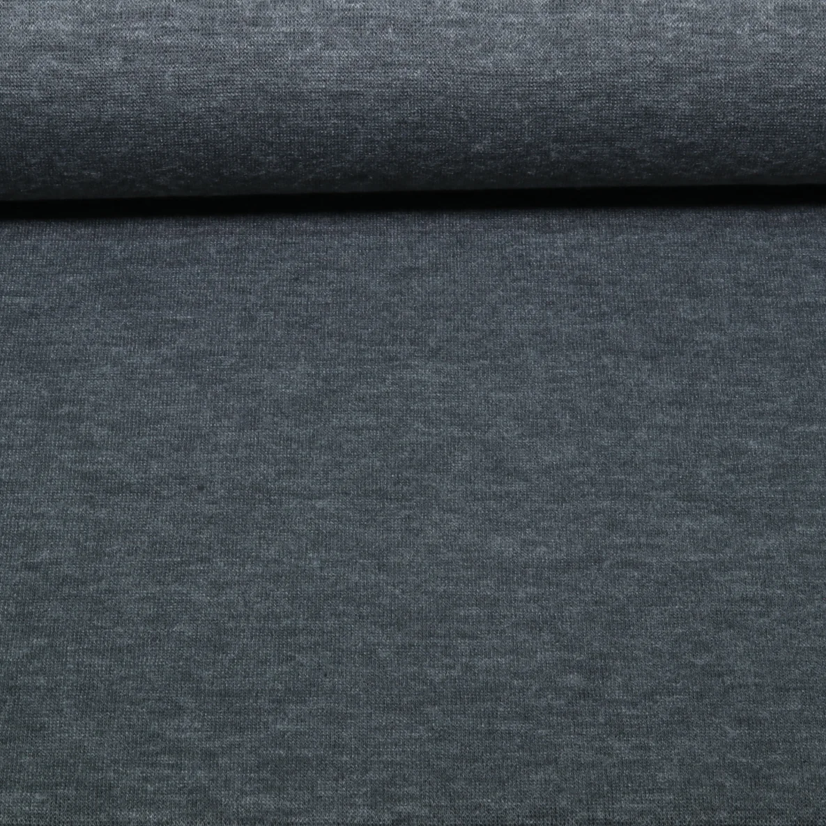 Viskosestrickjersey Merino Touch Uni Grau Melange