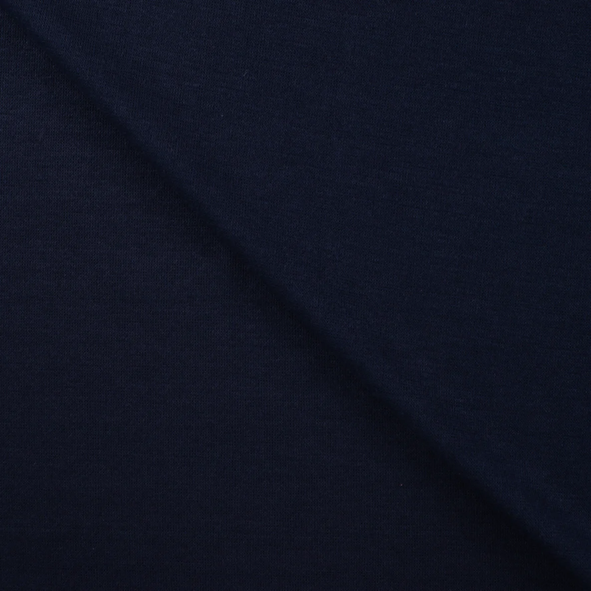 Viskosestrickjersey Merino Touch Uni Navy Melange