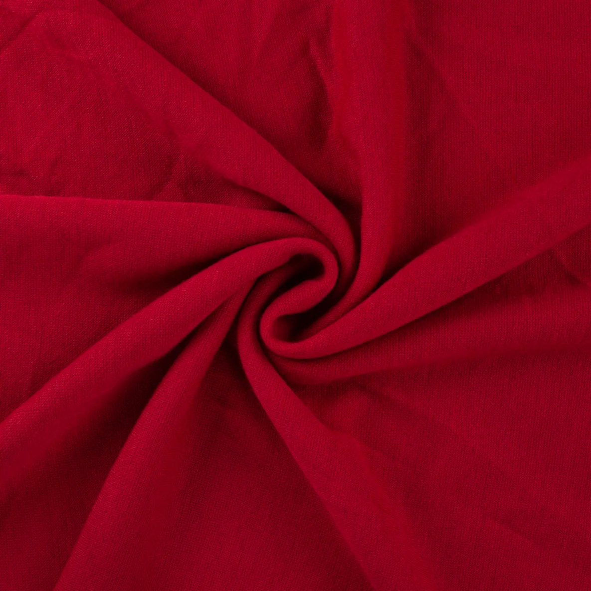 Viskosestrickjersey Merino Touch Uni Rot
