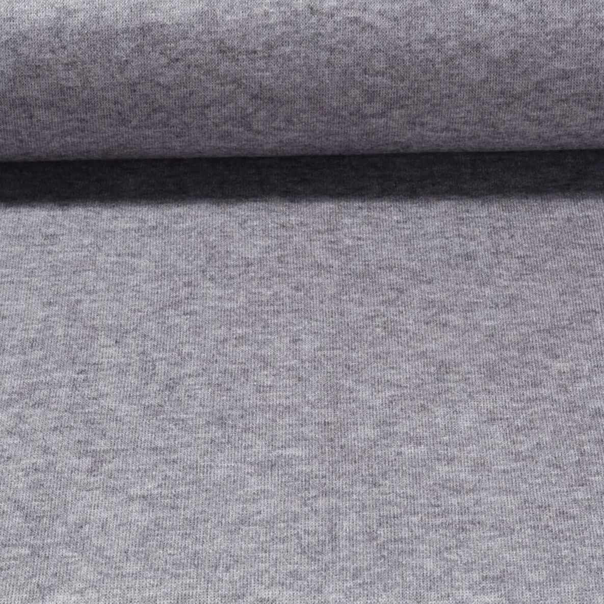 Viskosestrickjersey Steingrau Melange