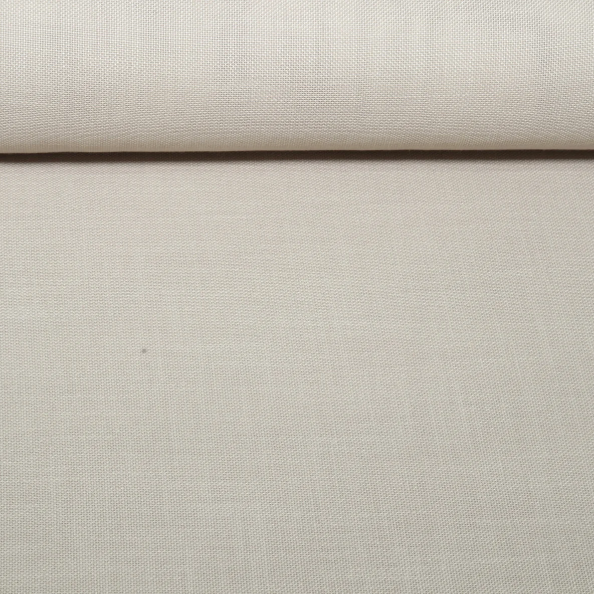 Vorhangstoff Anton 310cm Leinenoptik Uni Beige