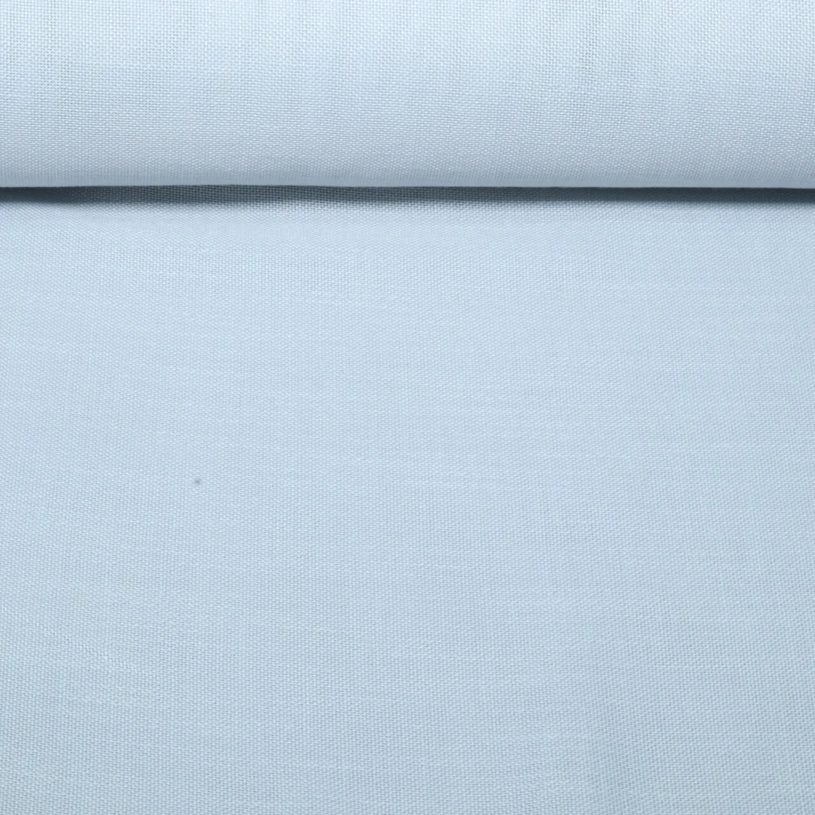 Vorhangstoff Anton 310cm Leinenoptik Uni Zartblau
