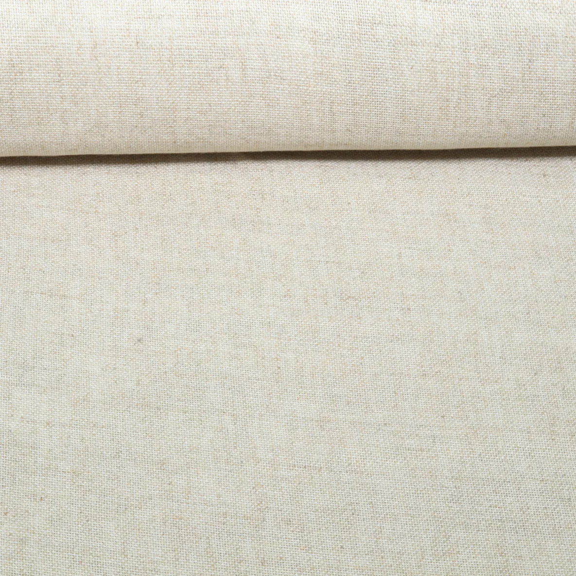 Vorhangstoff Leinenoptik 310cm Uni Sand