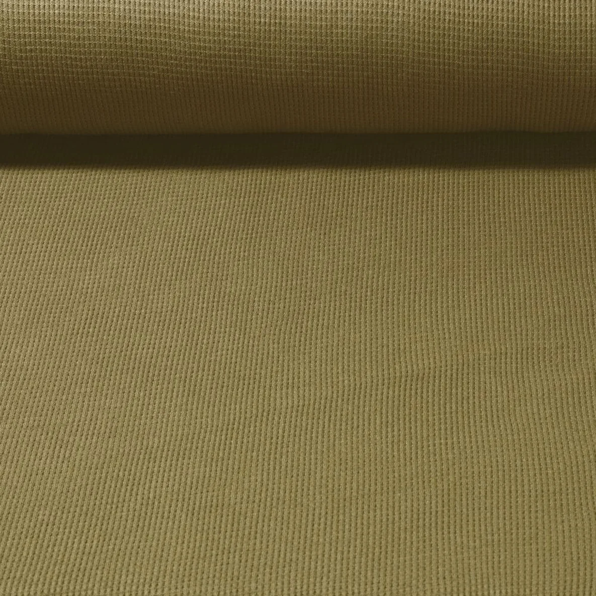 Waffeljersey "Abby" Uni Oliv