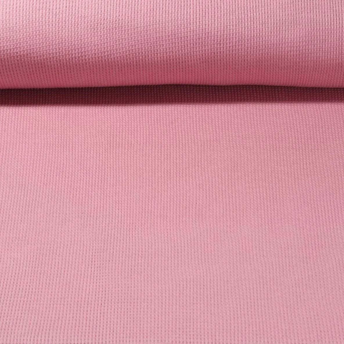 Waffeljersey "Abby" Uni Rosa