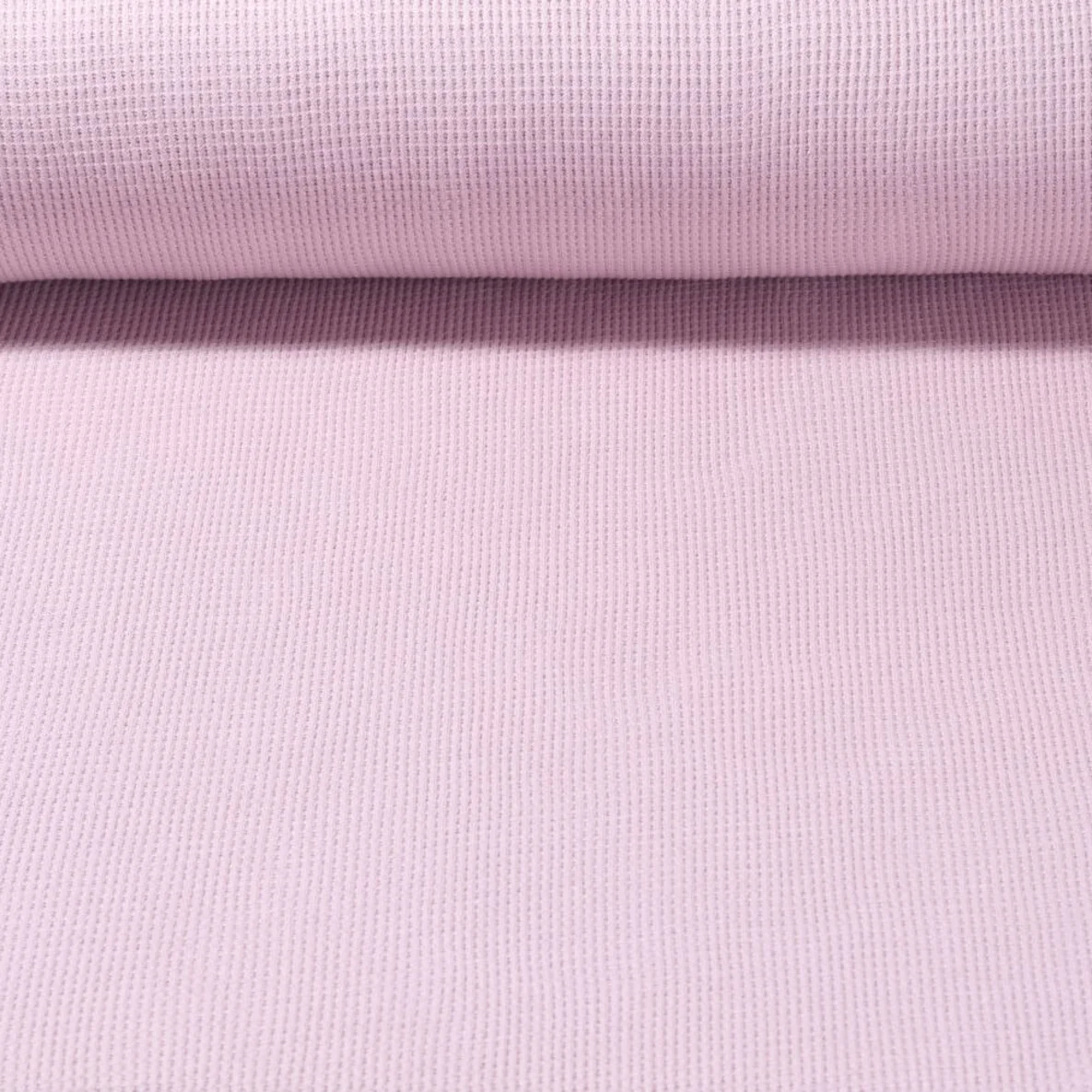 Waffeljersey "Abby" Uni Rose