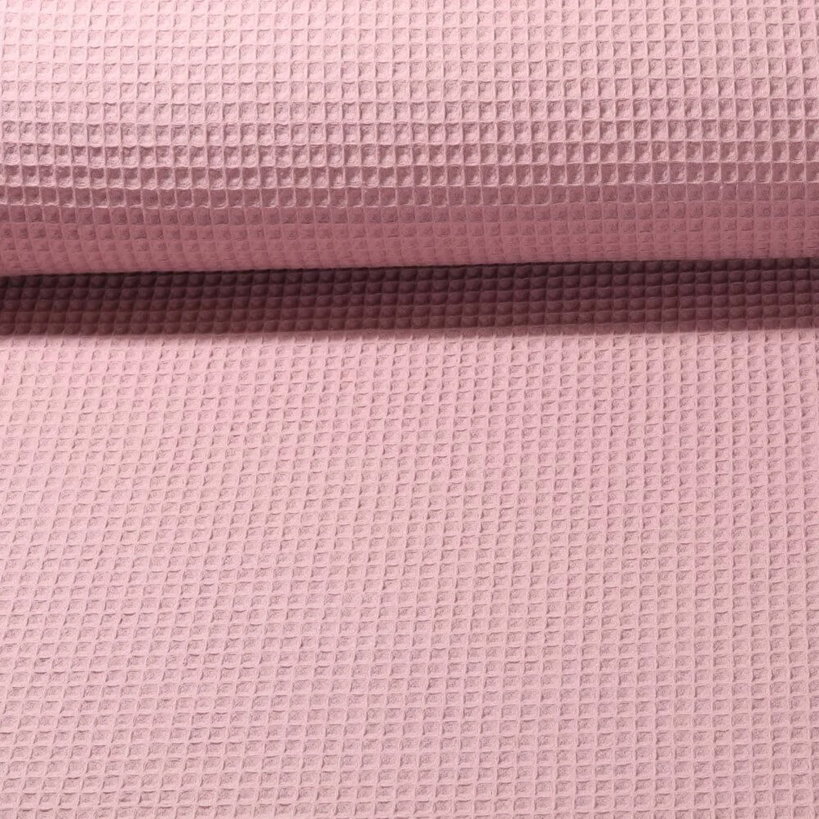 Waffelpiqué "Gina" Uni Lilac
