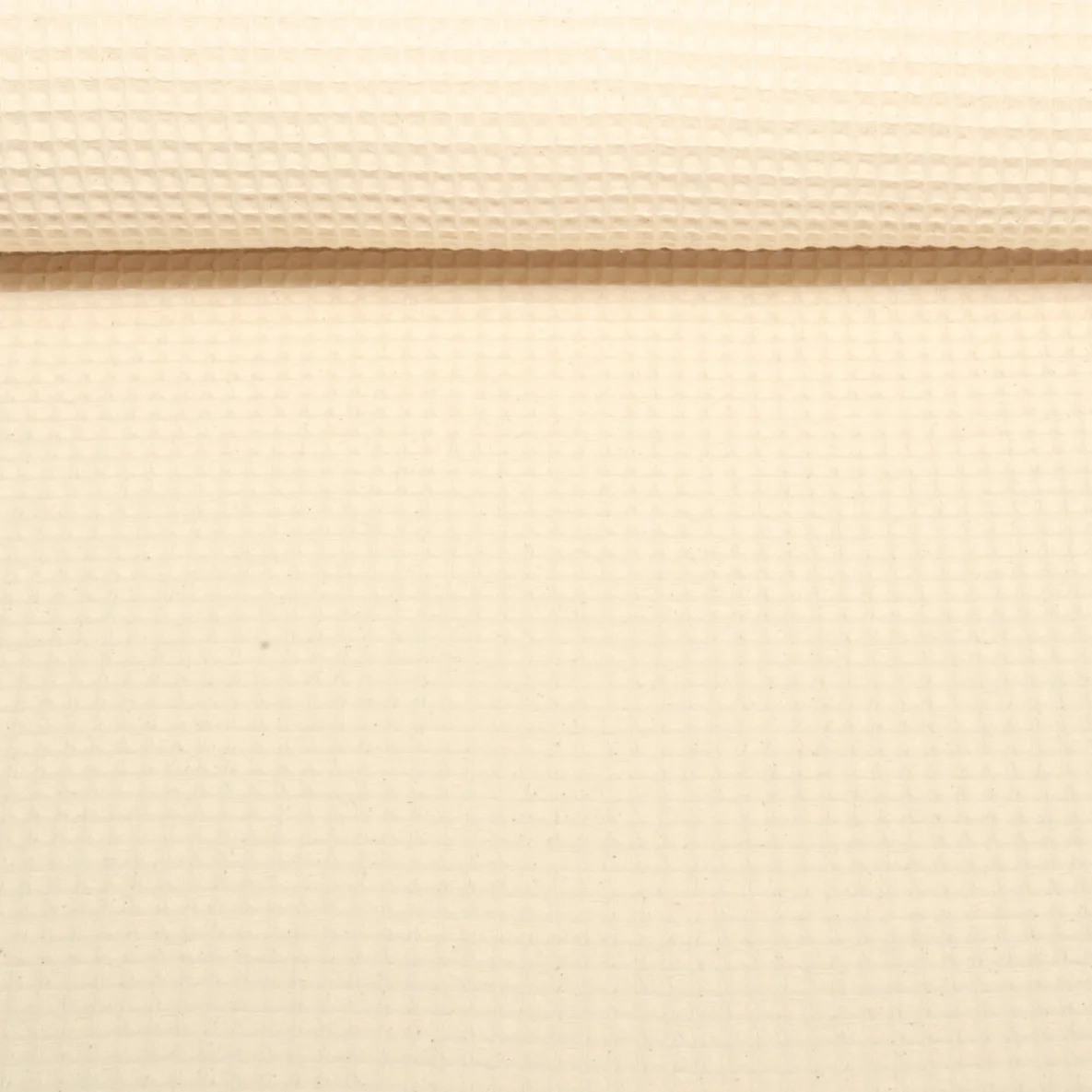 Waffelpiqué "Gina" Uni Naturell