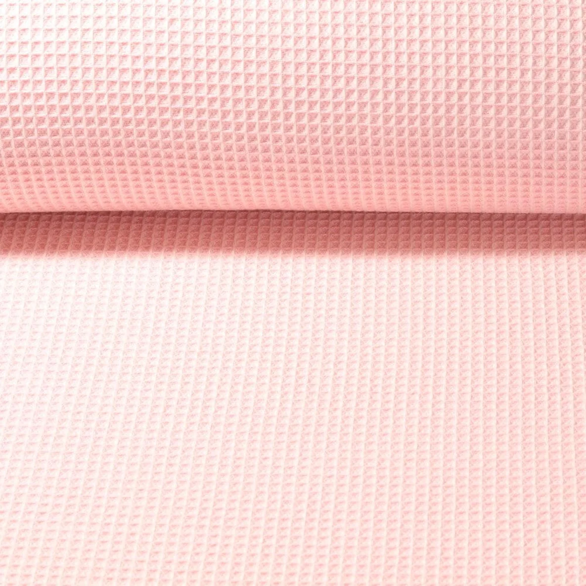 Waffelpiqué Jacquard Lachs