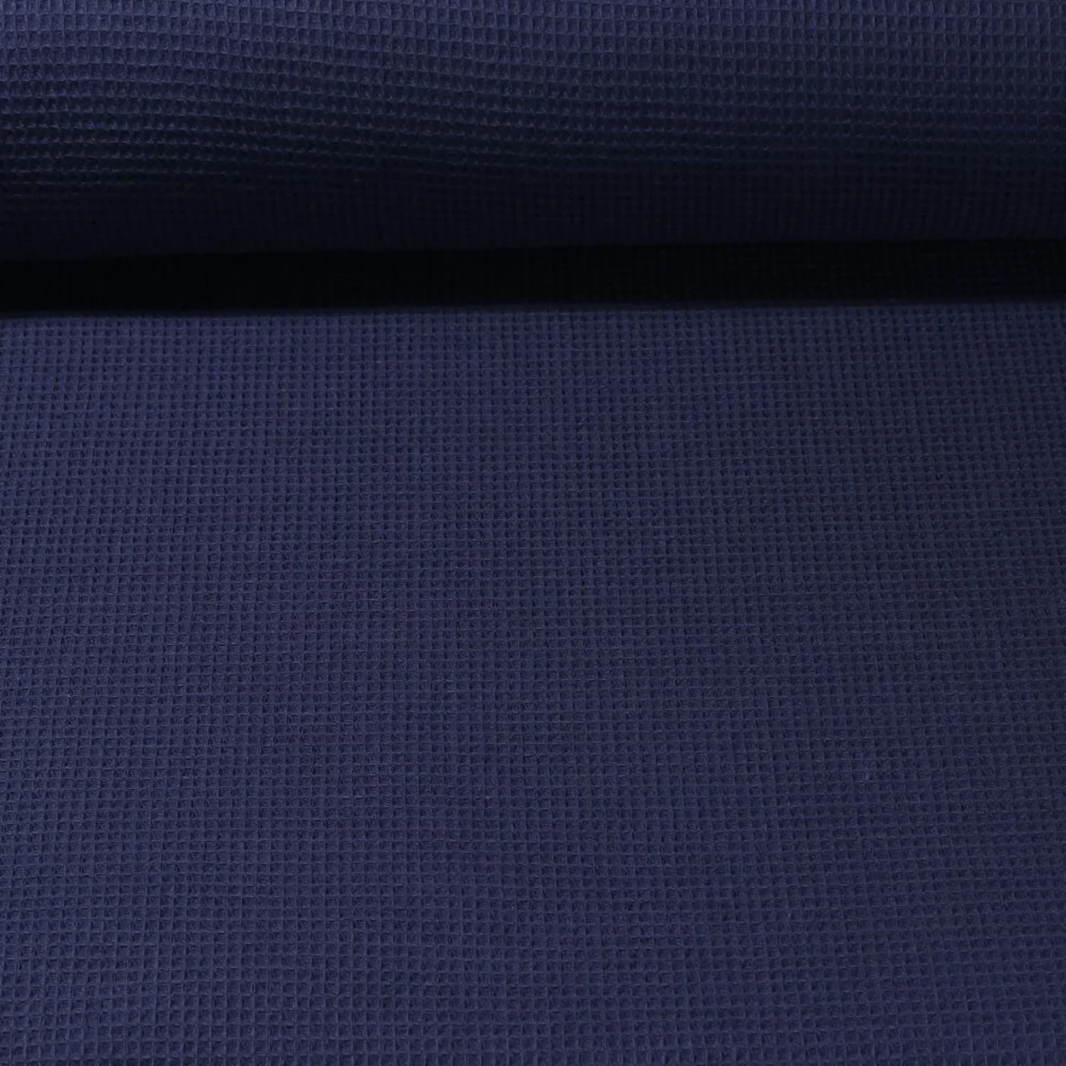 Waffelpiqué Ministruktur Uni Marine