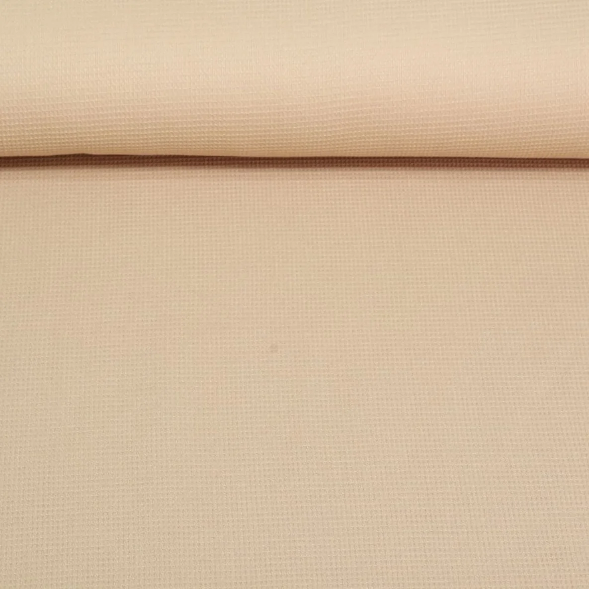 Waffelpiqué "Pippa" Uni Sand