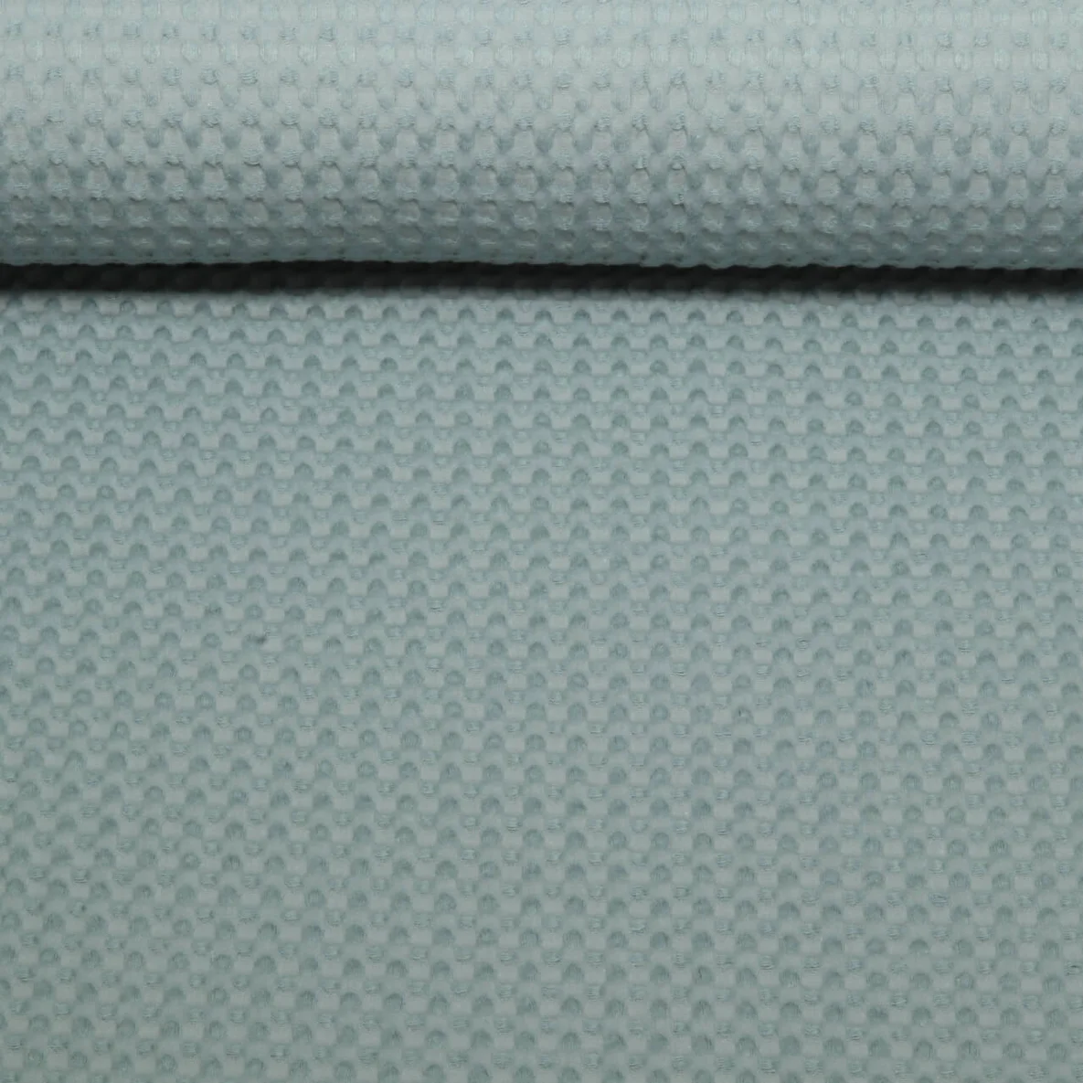 Waffelpiqué Soft Jeansblau