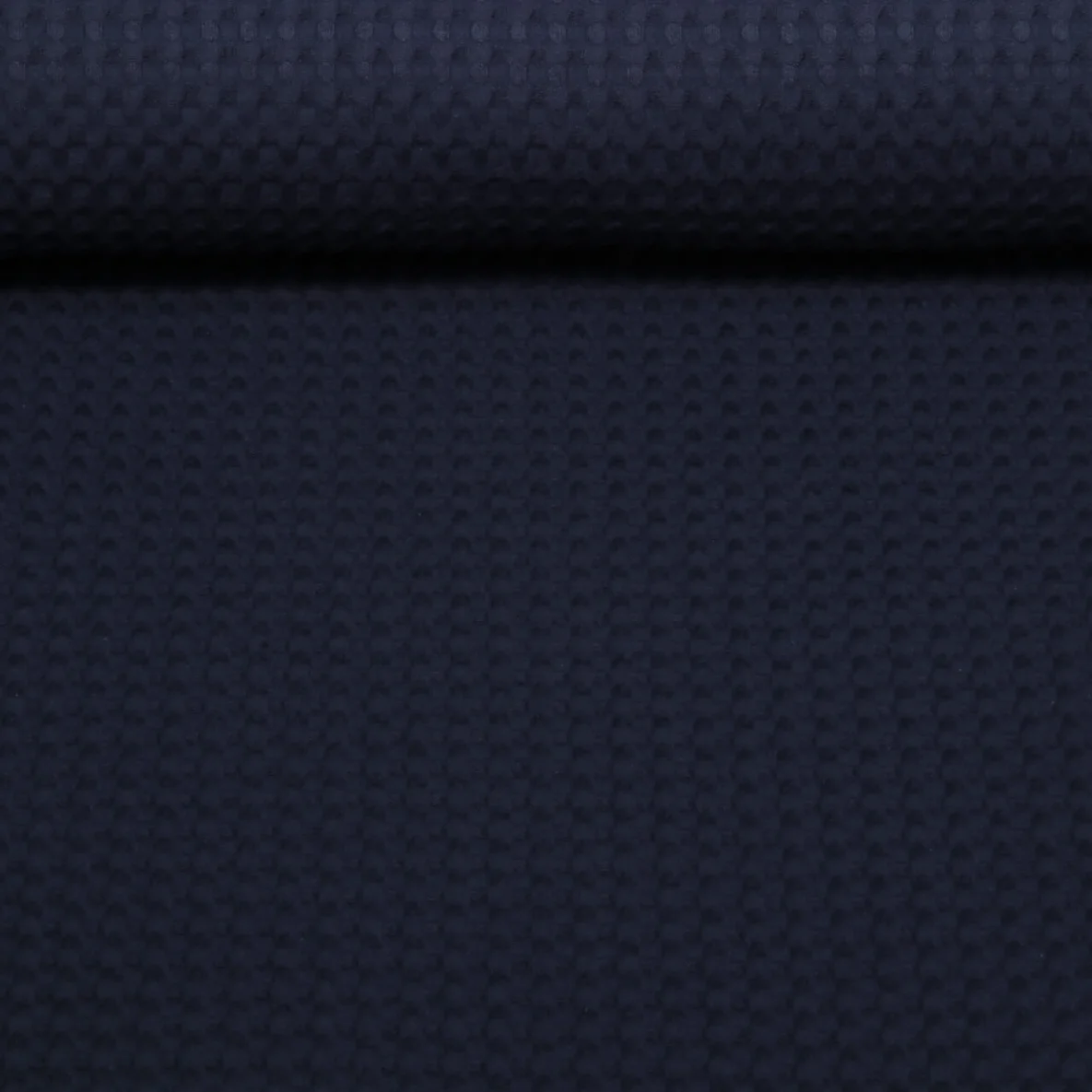 Waffelpiqué Soft Navy