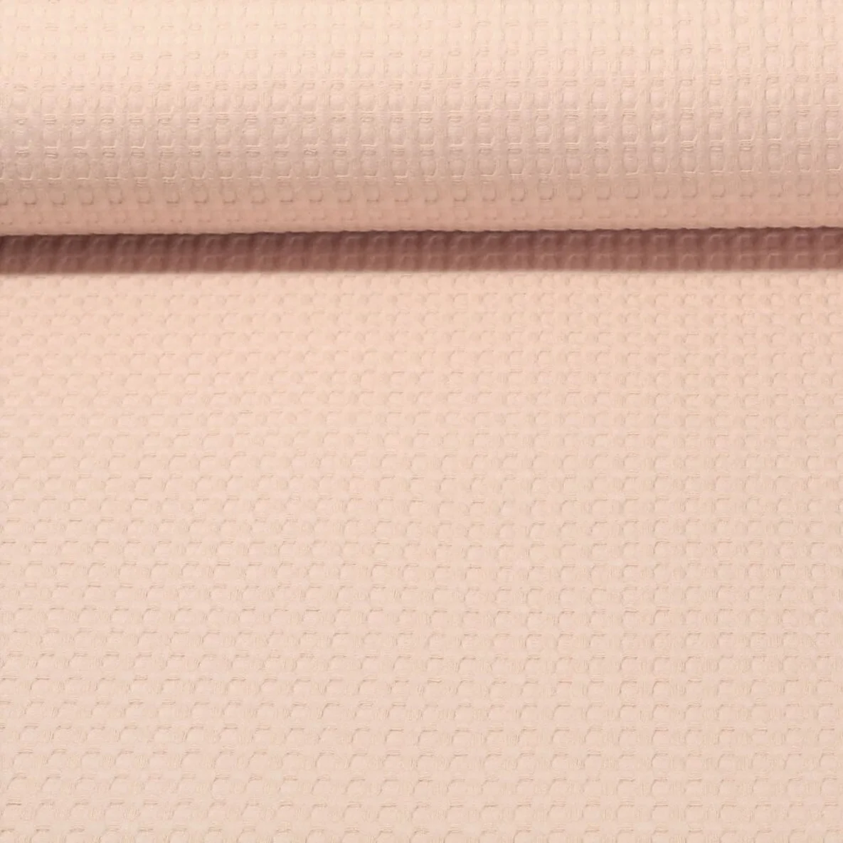 Waffelpiqué Soft Puderrosa