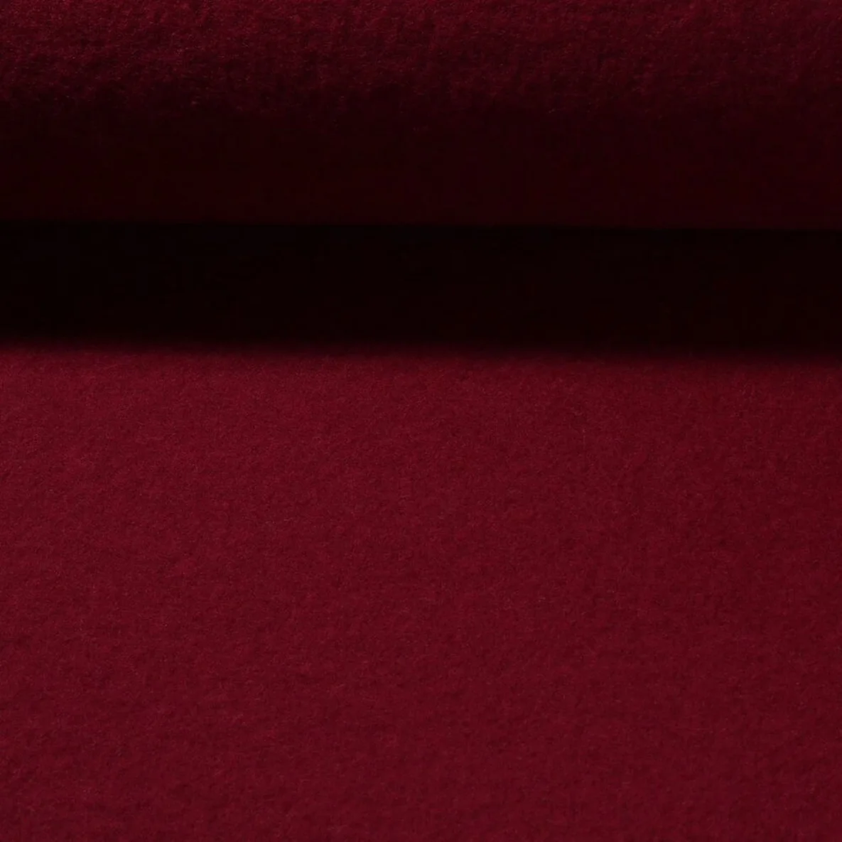 Walkloden Wollfleece Virgin Wool Bordeaux 