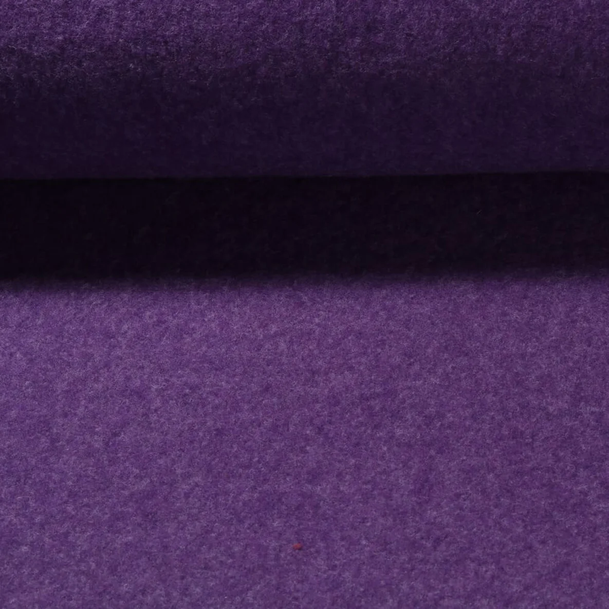 Walkloden Wollfleece Virgin Wool Lila