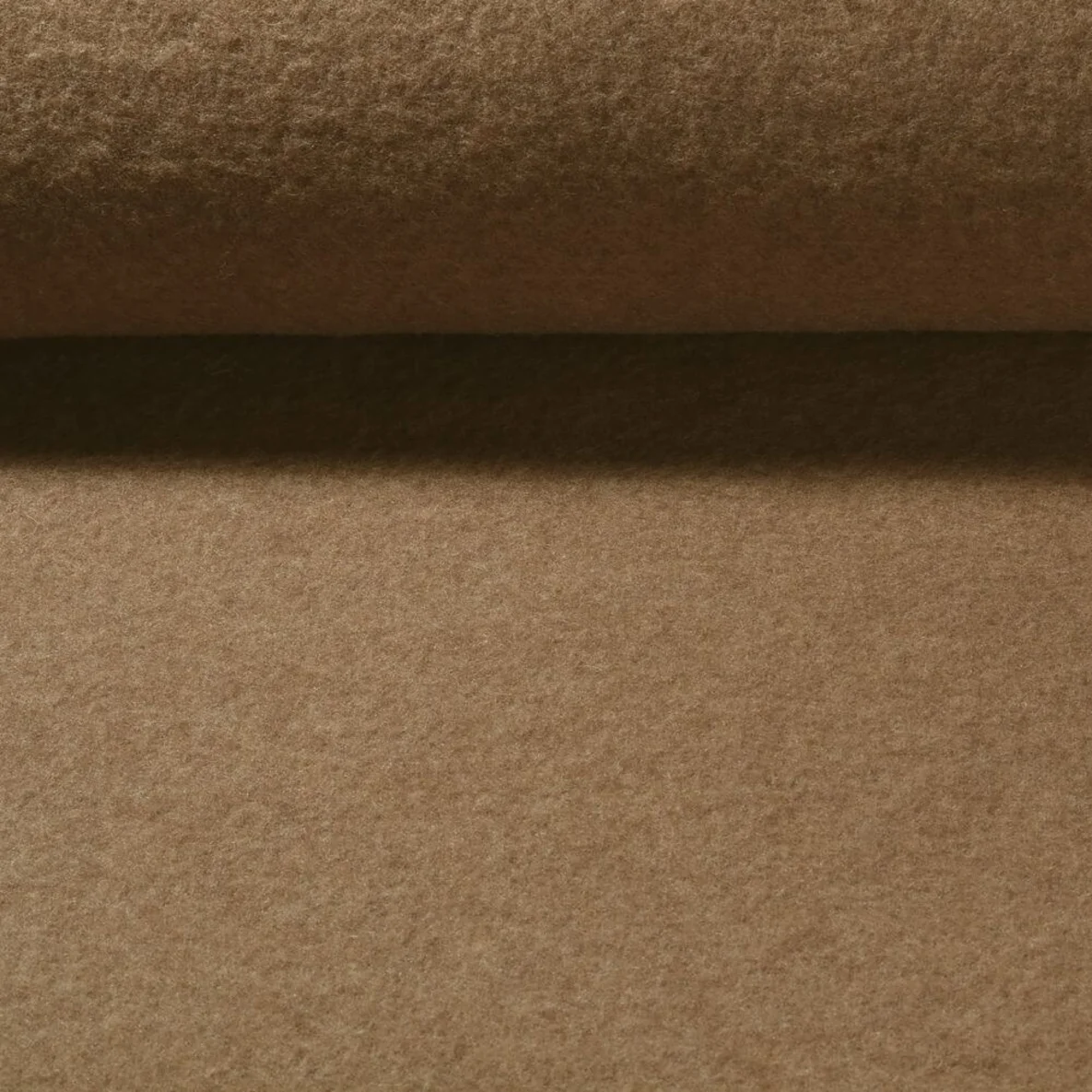 Walkloden Wollfleece Virgin Wool Nougat