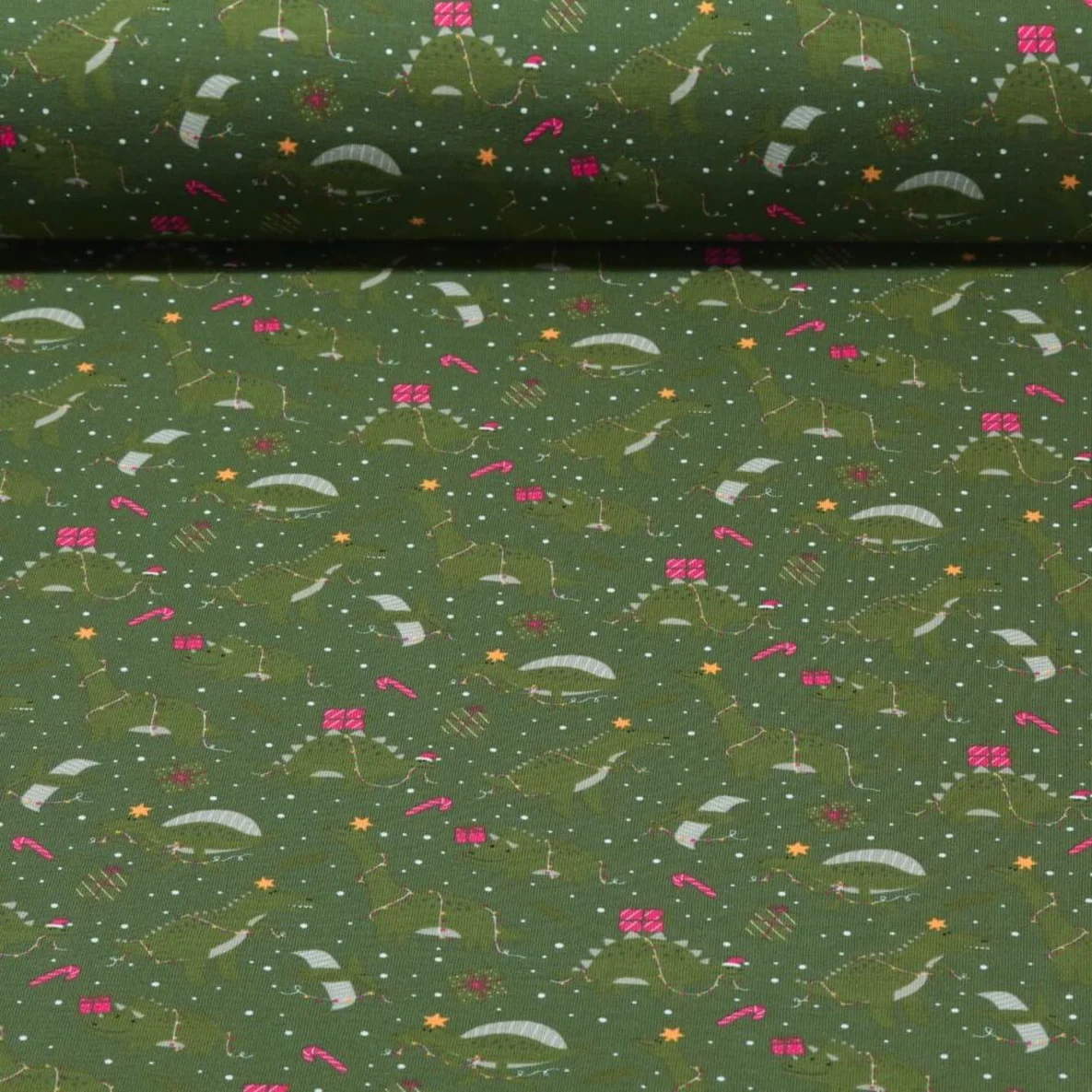 Weihnachtsersey mit Dinos Grün