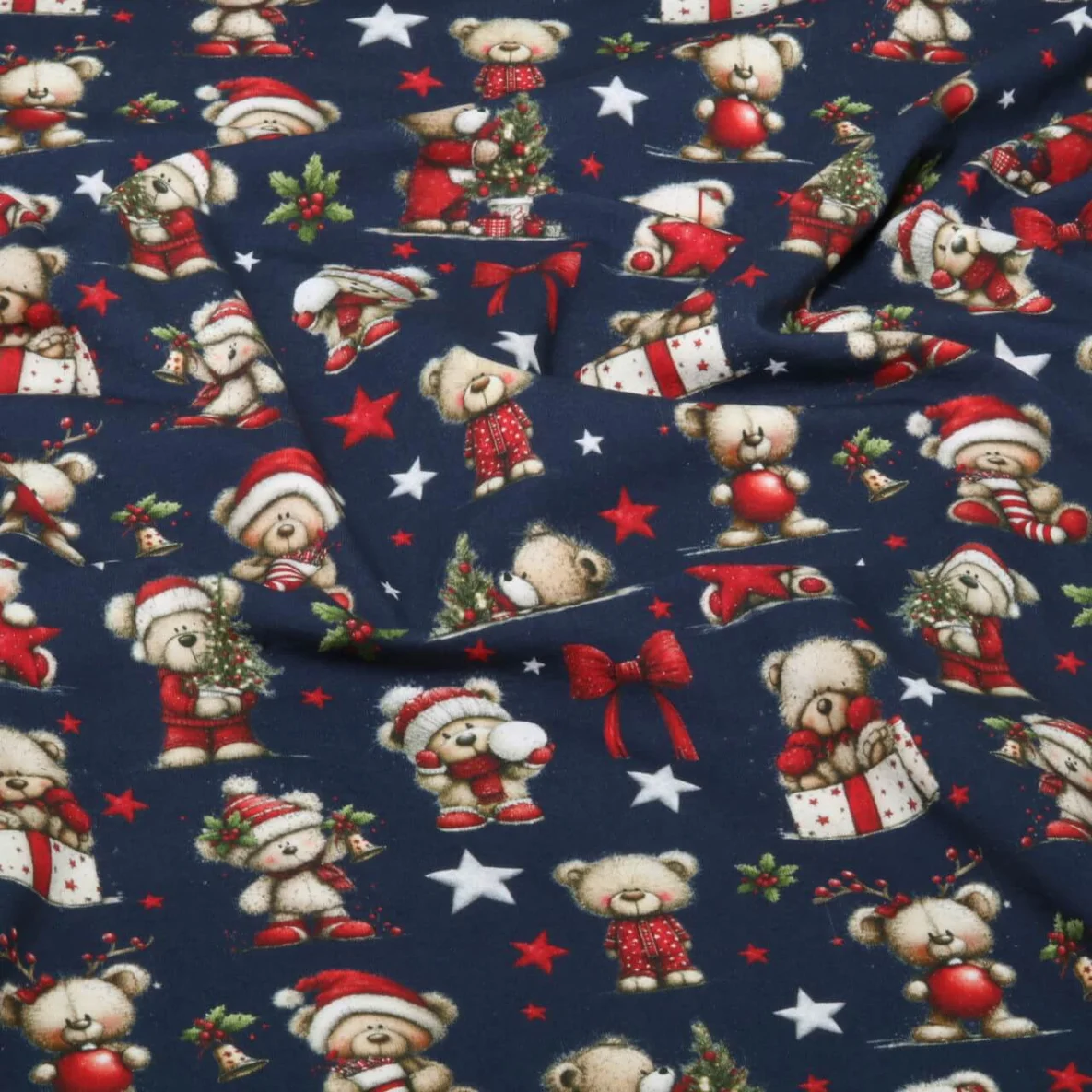 Weihnachtsjersey Weihnachtsbären Navy