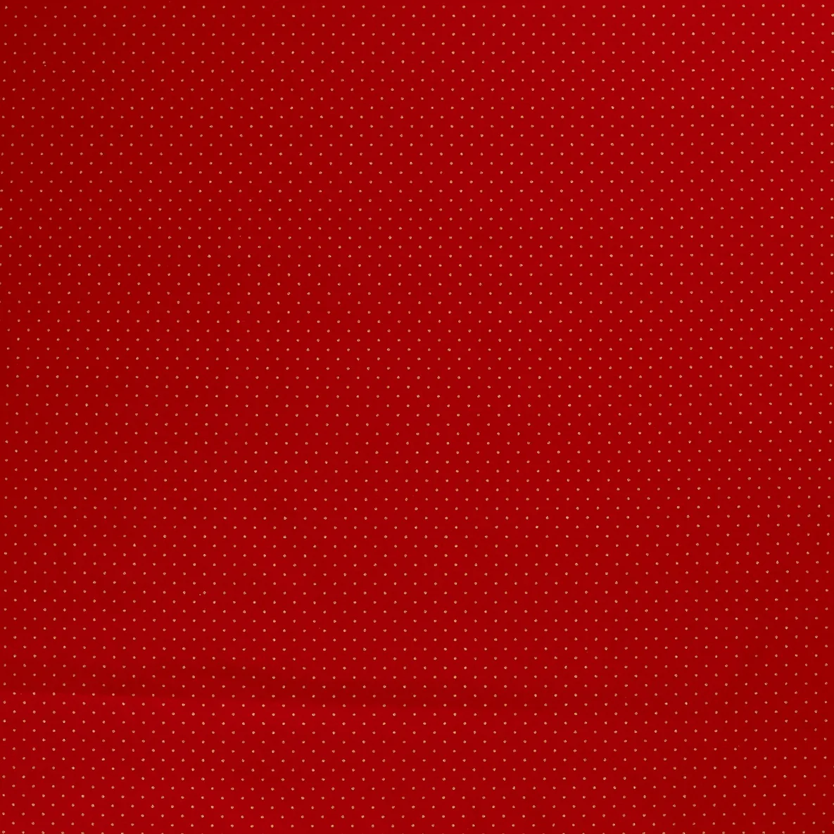 Weihnachtspopeline Minipunkte Rot Gold